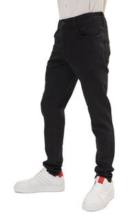 Mid Rise Denim Jeans- Black