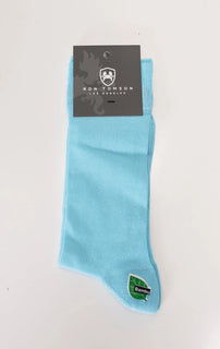 Solid Light Blue Sock