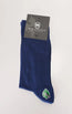 Solid Parliament Blue Sock
