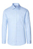 Pure Cotton Tonal Accents Dress Shirt - Blue